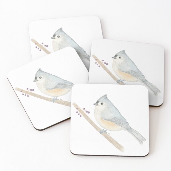 Item preview, Tufted Titmouse designed and sold by Ann Brantingham -- Nature Art.