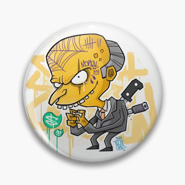 Item preview, Street Cartoon Simpsons Mr. Burns by TOOX ONE designed and sold by TOOX ONE.
