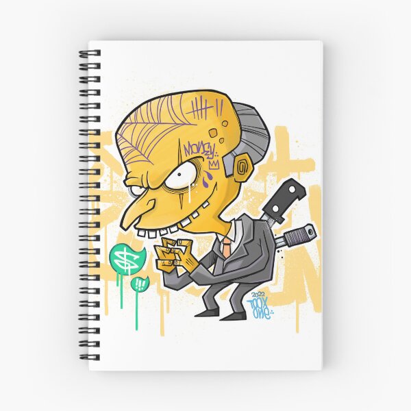 Item preview, Street Cartoon Simpsons Mr. Burns by TOOX ONE designed and sold by TOOX ONE.