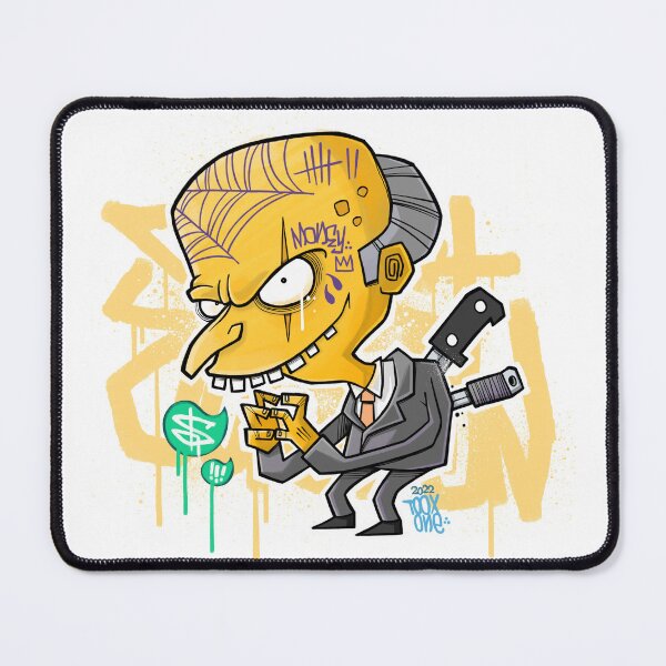 Item preview, Street Cartoon Simpsons Mr. Burns by TOOX ONE designed and sold by TOOX ONE.
