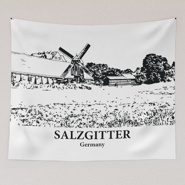 Item preview, Salzgitter - Germany designed and sold by Lakeric Cityscapes.