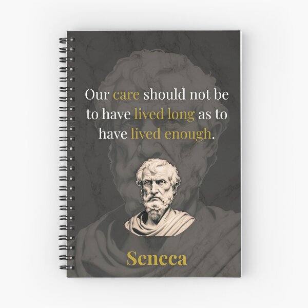 Item preview, Seneca Quote on Living Fully designed and sold by DoseOPhilosophy.