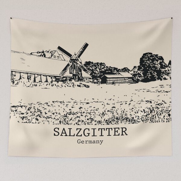 Item preview, Salzgitter - Germany designed and sold by Lakeric Cityscapes.