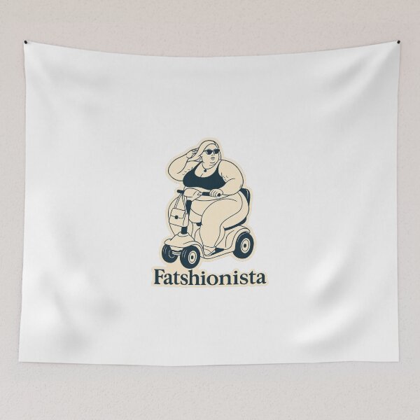 Item preview, Fatshionista designed and sold by GnomeChompsky.