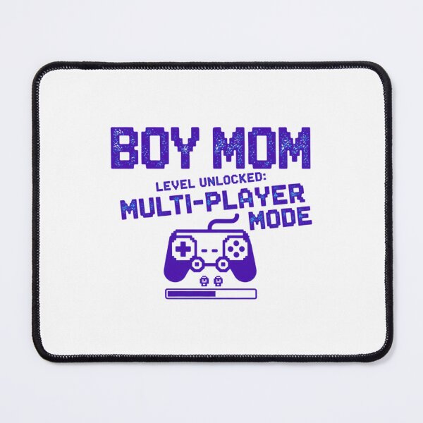 Item preview, Boy Mom Level Unlocked: Multi-Player Mode | Funny Gamer Mom Life Pixel Art Design | Mother of Boys Gift designed and sold by Khokha80.