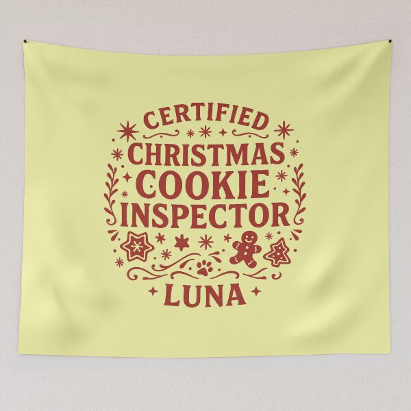 Item preview, Luna Dog Christmas Design designed and sold by Meandmyshop.