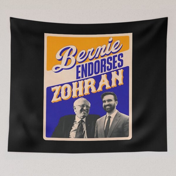 Item preview, Zohran Mamdani designed and sold by maglomanya.