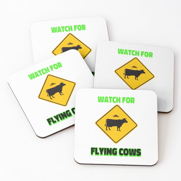 Item preview, Watch for Flying Cows designed and sold by SavvyVacationer.