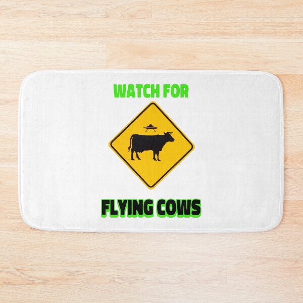 Item preview, Watch for Flying Cows designed and sold by SavvyVacationer.