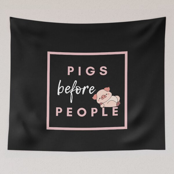 Item preview, Pigs Before People, Pig Mama Gifts designed and sold by JerichoSprings.