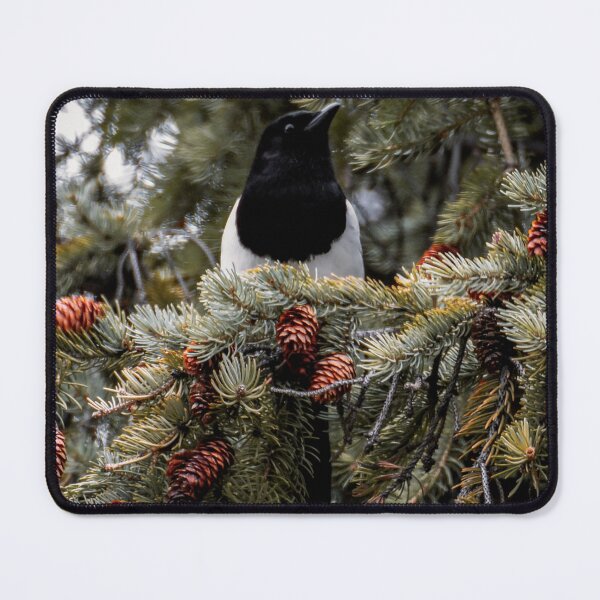 Item preview, Magpie and Pines II designed and sold by Kerri Ann McClellan.