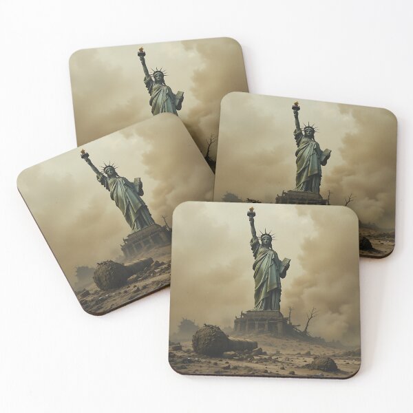 Item preview, Statue of Liberty Apocalypse designed and sold by GalleryBrisArt.