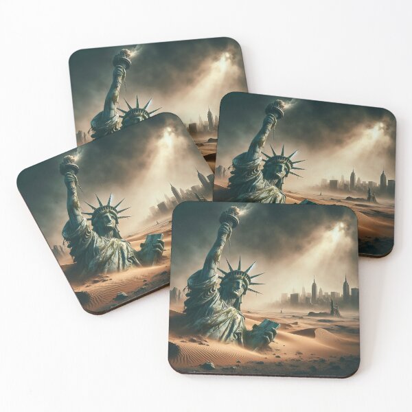 Item preview, Statue of Liberty Apocalypse designed and sold by GalleryBrisArt.