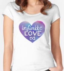 Infinite Love Fitted Scoop T-Shirt