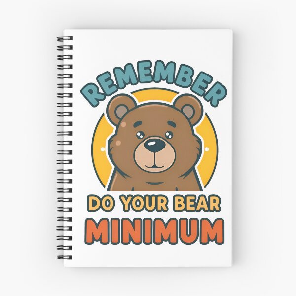 Item preview, Bear Minimum designed and sold by I-wanna-T-shirt.
