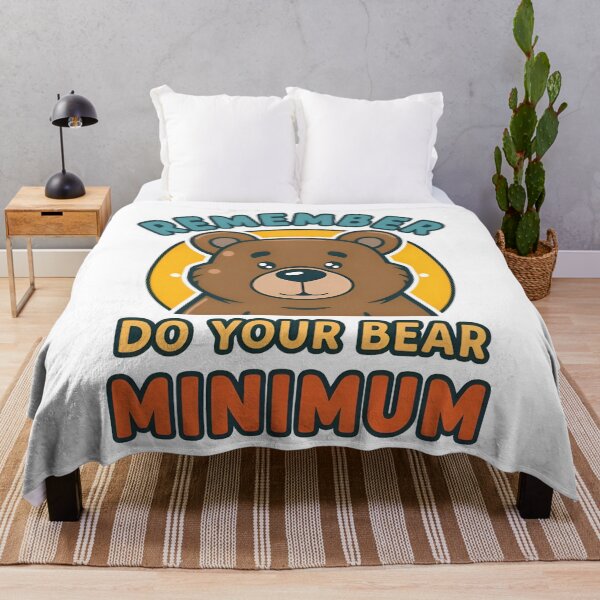 Item preview, Bear Minimum designed and sold by I-wanna-T-shirt.