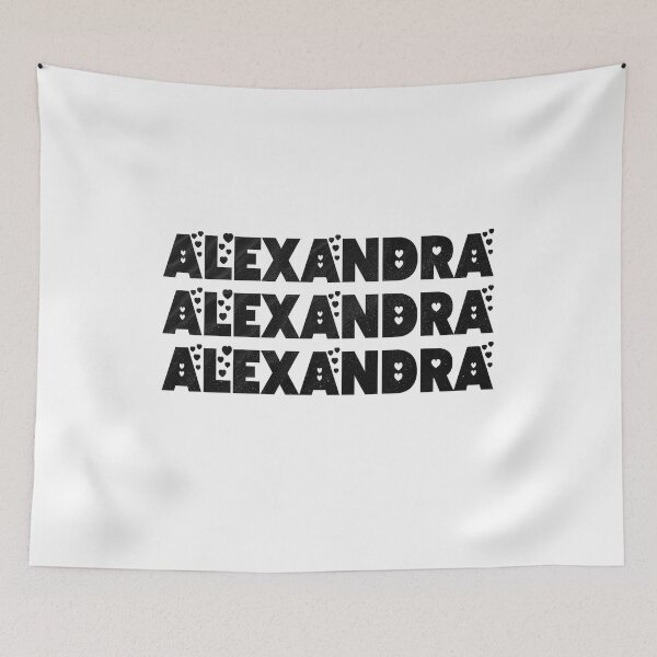 Item preview, Alexandra Personalized Custom Girl Name designed and sold by Watsonarts.