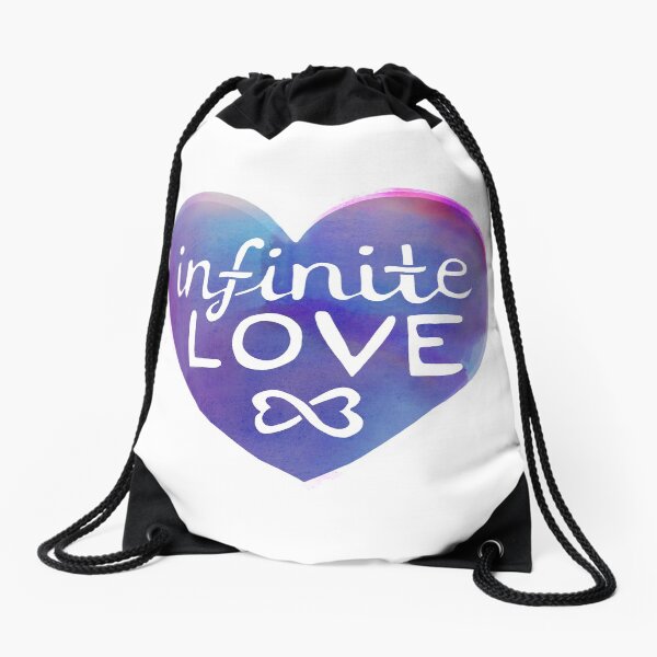 Infinite Love Drawstring Bag