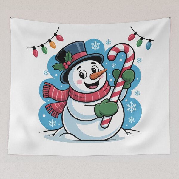 Item preview, Sweet Snowman Joy designed and sold by SoftStyleStudio ⭐⭐⭐.