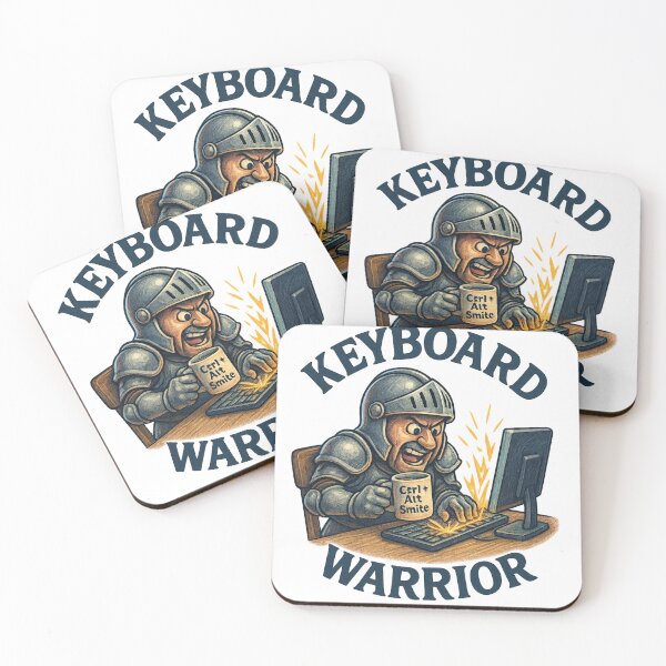 Item preview, Keyboard Warrior designed and sold by ThoughtsInTheOpen.