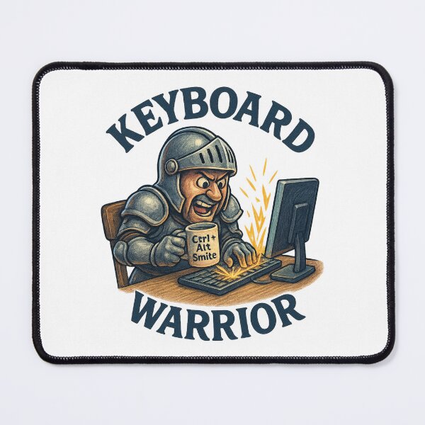 Item preview, Keyboard Warrior designed and sold by ThoughtsInTheOpen.