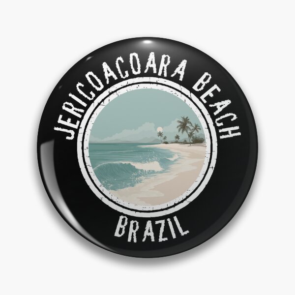 Item preview, Jericoacoara Beach - Brazil (with White Lettering) designed and sold by VelvetRoom.