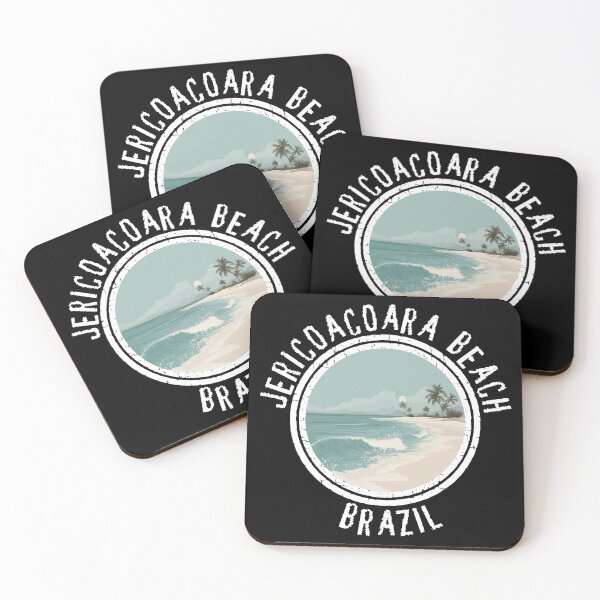 Item preview, Jericoacoara Beach - Brazil (with White Lettering) designed and sold by VelvetRoom.