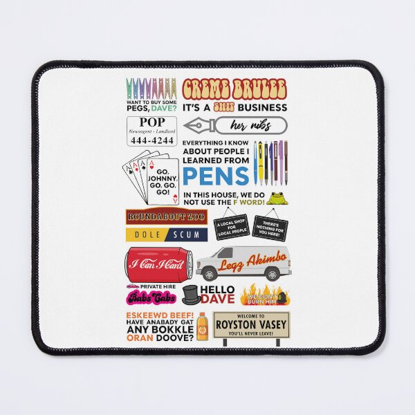 Item preview, League of Gentlemen Quotes designed and sold by iconikit.