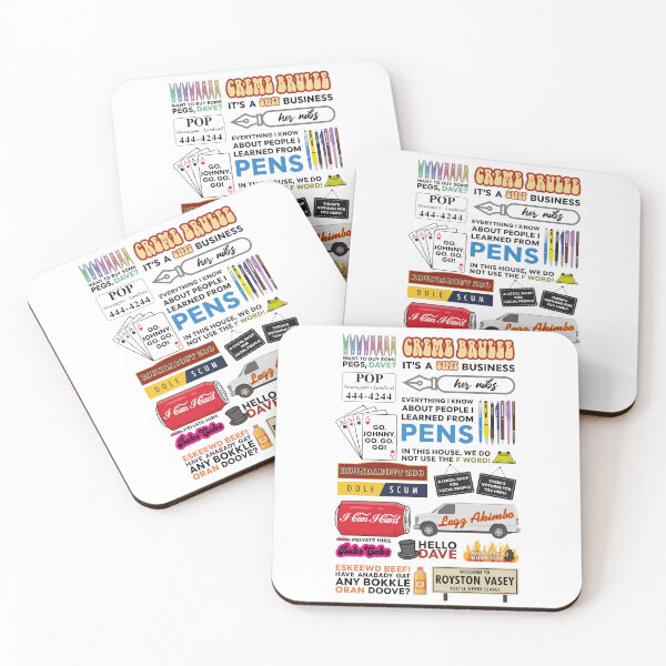 Item preview, League of Gentlemen Quotes designed and sold by iconikit.
