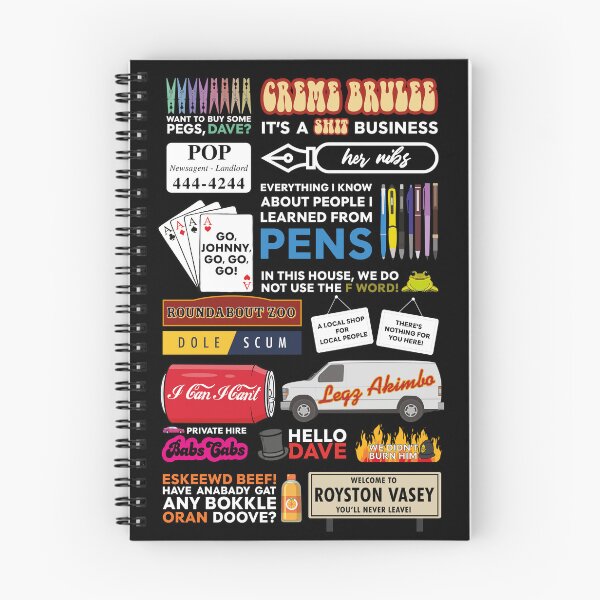 Item preview, League of Gentlemen Famous Quotes designed and sold by iconikit.