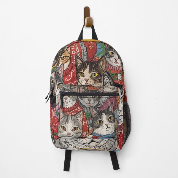 Item preview, Christmas Cats in Cozy Sweaters – Festive Feline Art designed and sold by HANG ON STUDIO .