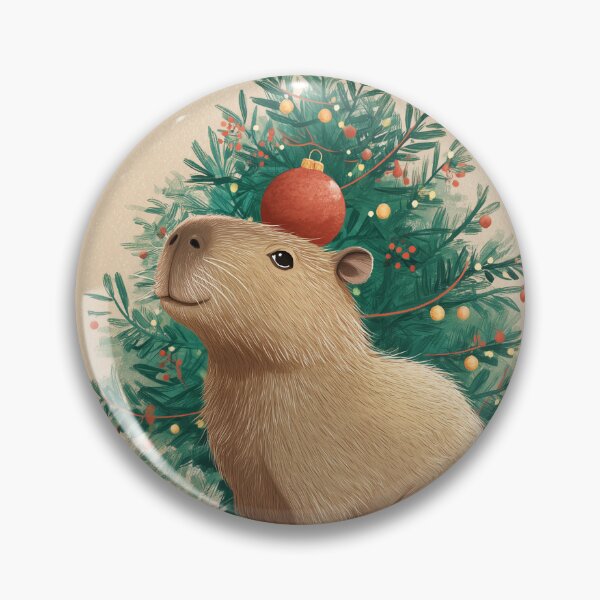 Item preview, Barry The Christmas Capybara designed and sold by GreatestMinds.
