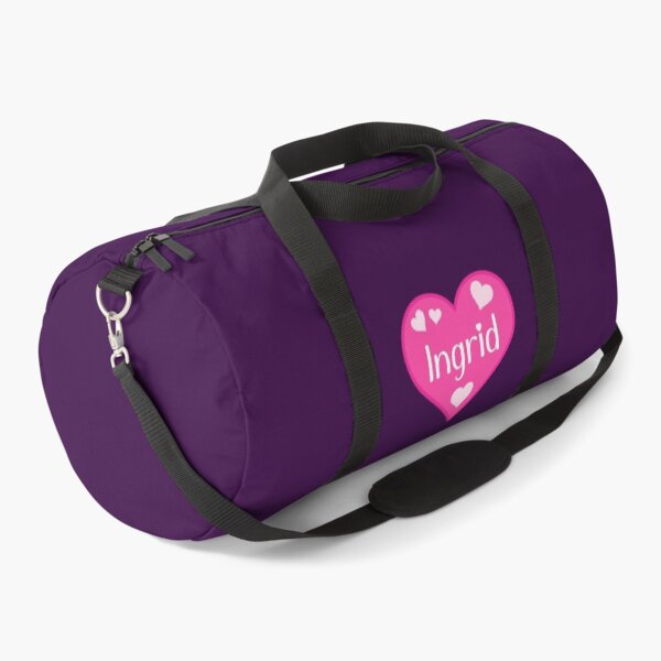 Item preview, Ingrid Name Pink Heart  designed and sold by Jeallan Designs.