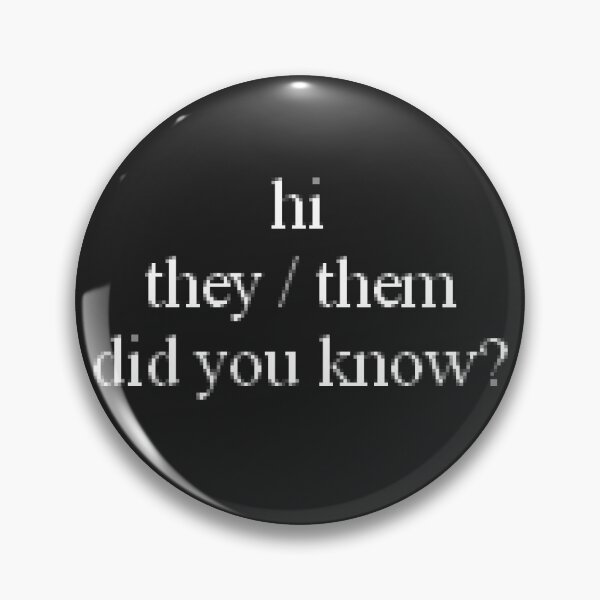 Item preview, hi, they/them v2 designed and sold by Vira Magnus Layton.