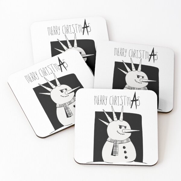 Item preview, Punk Snowman Christmas designed and sold by Oniyasha.