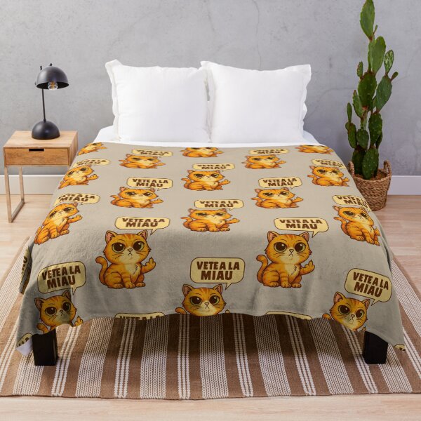 Item preview, Funny cat orange gif design spanish quotes designed and sold by La Loca.