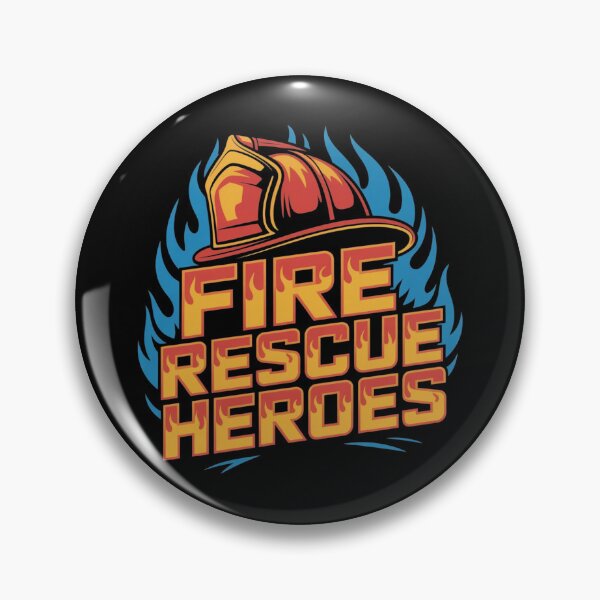 Item preview, Fire rescue heroes shirt designed and sold by DreamOnShirts.