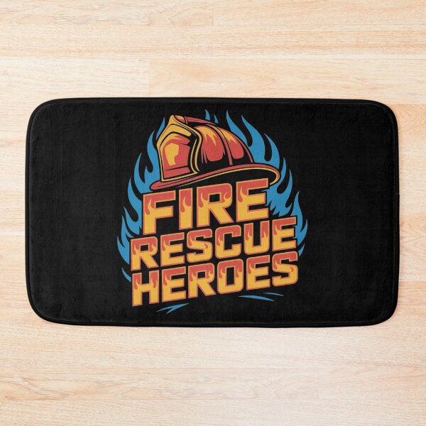 Item preview, Fire rescue heroes shirt designed and sold by DreamOnShirts.