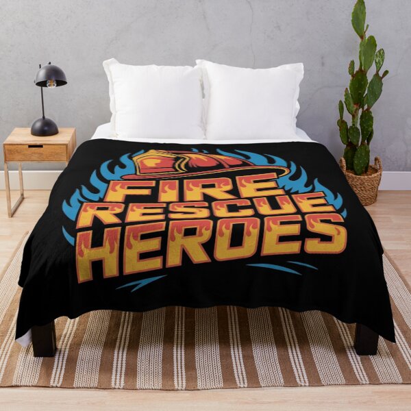 Item preview, Fire rescue heroes shirt designed and sold by DreamOnShirts.