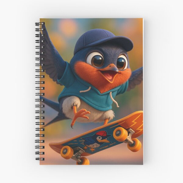 Item preview, Skater Barn Swallow designed and sold by Sillytoe.