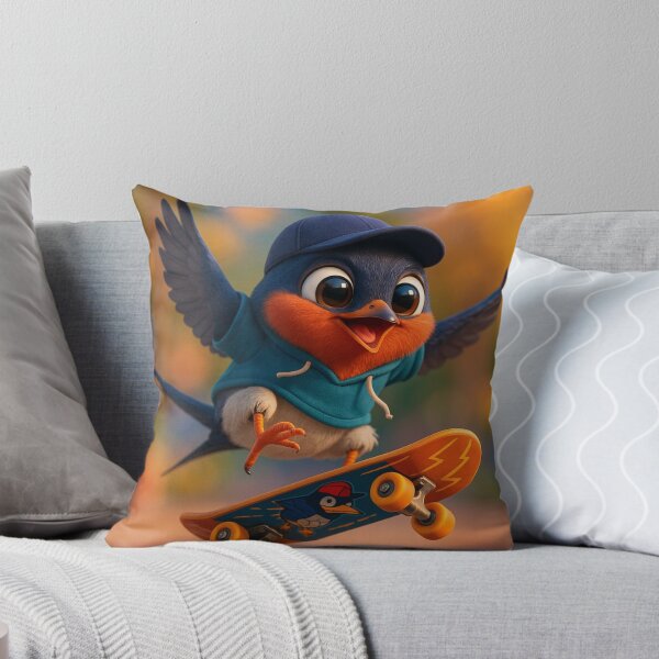 Item preview, Skater Barn Swallow designed and sold by Sillytoe.