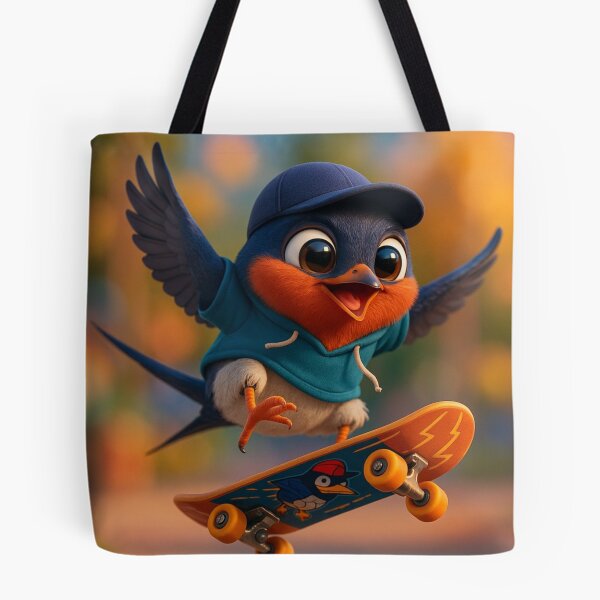 Item preview, Skater Barn Swallow designed and sold by Sillytoe.