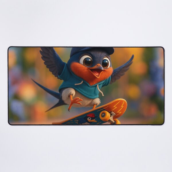 Item preview, Skater Barn Swallow designed and sold by Sillytoe.
