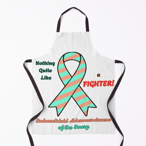 Item preview, Support Fighters of EAC of the Ovary Awareness Ribbon designed and sold by DarkArtsProjects.