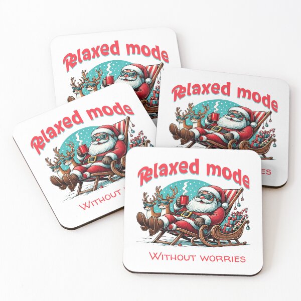 Item preview, Funny Santa Christmas Shirt – Relaxed Mode designed and sold by Davimonst.