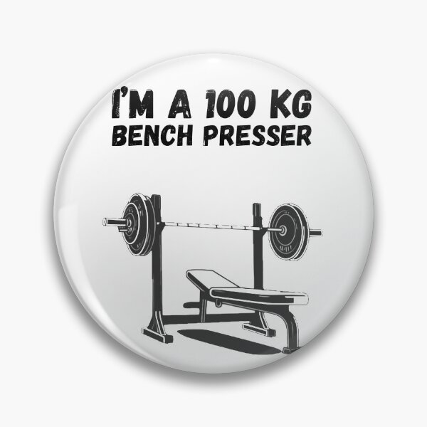 Item preview, I'm a Hundred bench presser. White designed and sold by FlagFinity.