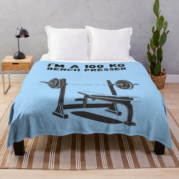 Item preview, I'm a Hundred bench presser. White designed and sold by FlagFinity.