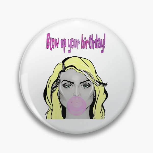 Item preview, Blow Up Your Birthday Blondie designed and sold by gennan14325.