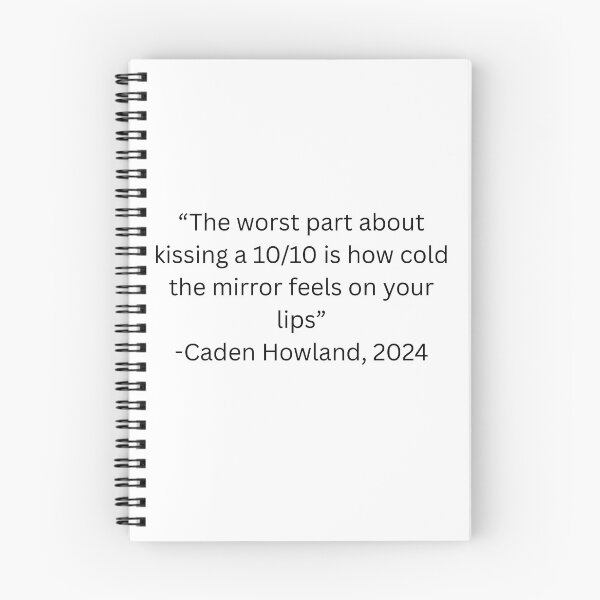 Item preview, Caden Howland Quote designed and sold by Elevatorjuice.