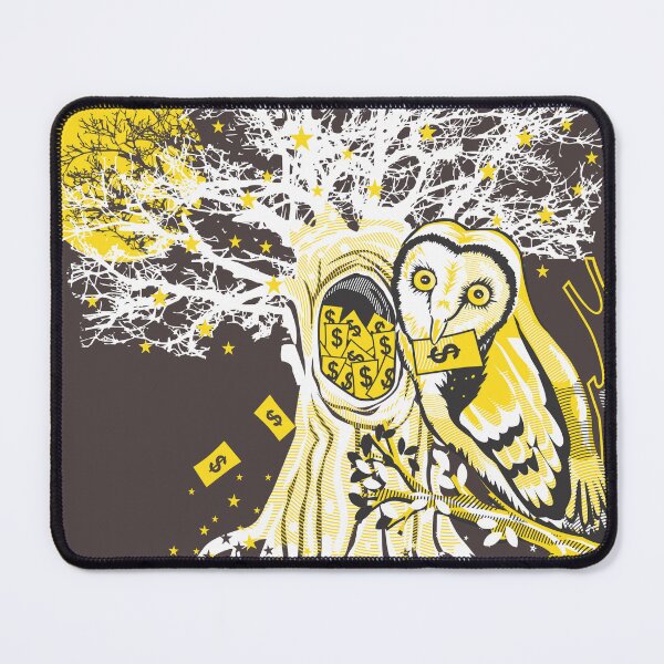 Item preview, Wise Wealth – Owl and Money Tree designed and sold by cheloartes.